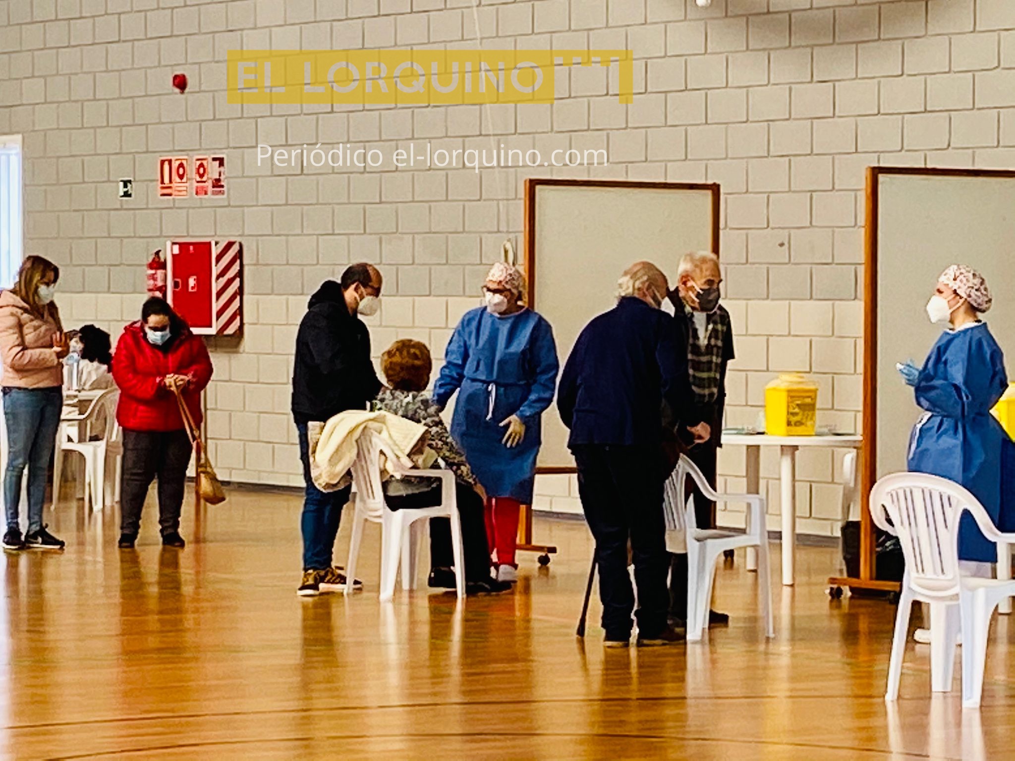 Vacunación en Lorca